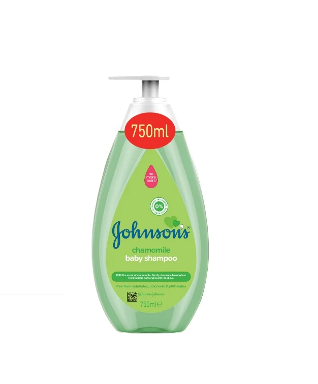 JOHNSONS SAMPON 750ML BABY POMPA CHAMOMILE